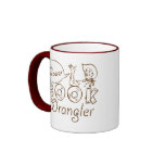 Book Cowboy Funny Librarian Mug