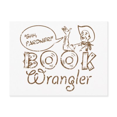 Book Cowboy Funny Librarian by teachertees
