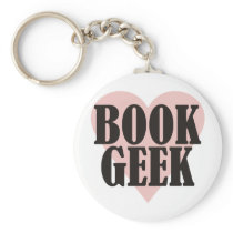 Book Geek Keychains