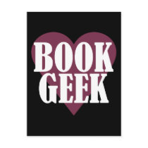 Book Geek Post Cards