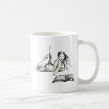 Book Girl Mug