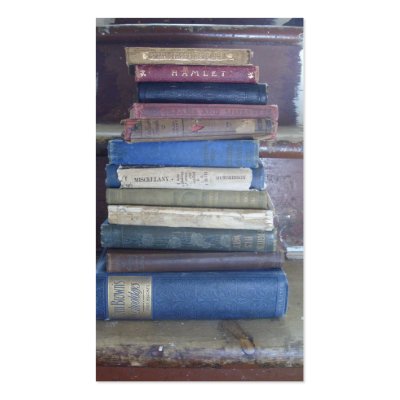 Book Lover Business Cards by stefmck