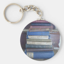 book lover keychain
