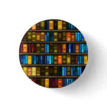 Book Lovers & Librarians Colourful Books on Shelf