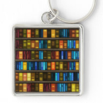 Book Lovers & Librarians Colourful Books on Shelf