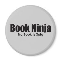 Book Ninja Magnet
