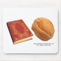 Book Nut Mouse Pads