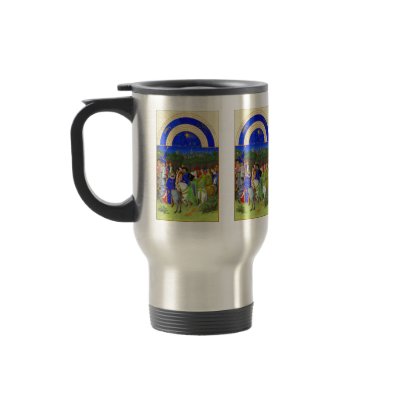 Book of Hours - Month of May Coffee Mugs by VintagePets