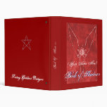 Book Of Shadows Fire Goddess 3 Ring Binder
