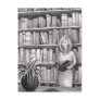 Book Reading Post Card