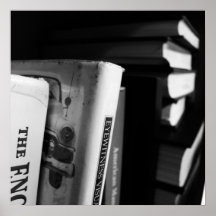 Book Shelves Poster