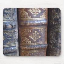 Book spine mousepad
