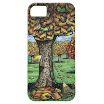 Book Tree iPhone Case iPhone 5 Cover