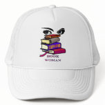 Book Woman Cap Hat