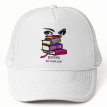Book Woman Cap Hat