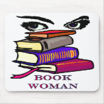 Book Woman Mousepad