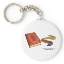 Book Worm Key Chain