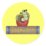 Book Worm T shirts and Gifts Sticker