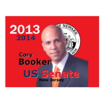 Booker Senate 2013 postcards