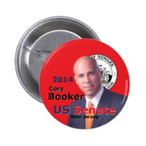 Booker Senate 2014 buttons