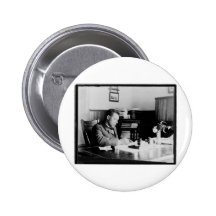 Booker T. Washington Pinback Button