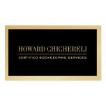 Bookkeeper Business Cards