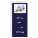 BOOKMARK: BOY READING: PENCIL ART rack cards
