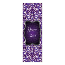 Bookmark Business Card Floral abstract background