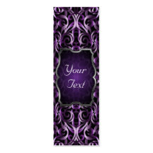 Bookmark Business Card Floral abstract background