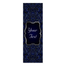 Bookmark Business Card Floral abstract background