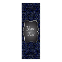 Bookmark Business Card Floral abstract background