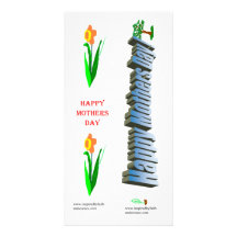 bookmark card for Mothers' Day Picture Card