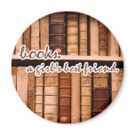 Books - A Girl's Best Friend. magnets