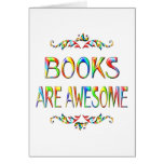 Books are Awesome Card