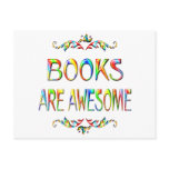 Books are Awesome Postcards