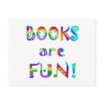 Books are Fun Post Card