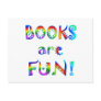 Books are Fun Post Card