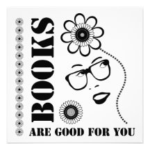 Books Are Good For You Custom Invitation