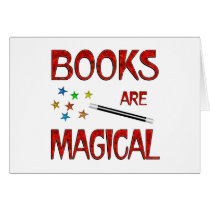 Books are Magical Greeting Card