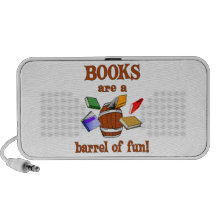 Books Barrel of Fun Mp3 Speaker