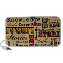Books Books Books! Notebook Speakers