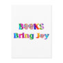 Books Bring Joy Postcard