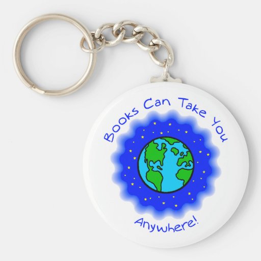 Books Can Take You Key Chains