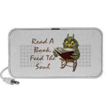 Books Feed The Soul Wise Owl Notebook Speaker