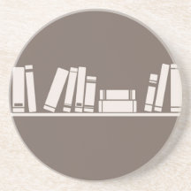 Books lovers! beverage coasters