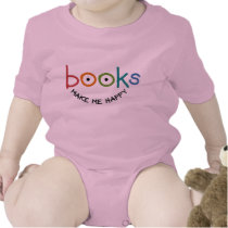 Books Make Me Happy Rompers