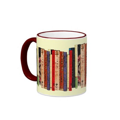 Books Mug by Bebops