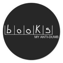 Books: My Anti-Dumb Stickers