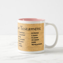 Books of the New Testament Mugs
