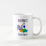 Books Squirrel Coffee Mug